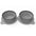 Portable Silicone Double Dog Food Bowls Foldable Non-Slip Cat Bowl Pet Travel Anti-Choking Feeding Bowl Outdoor
