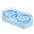Hexagonal inclined bowl pet bowl
