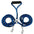 Braided PP round rope dog leash dog leash