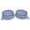 Portable Silicone Double Dog Food Bowls Foldable Non-Slip Cat Bowl Pet Travel Anti-Choking Feeding Bowl Outdoor