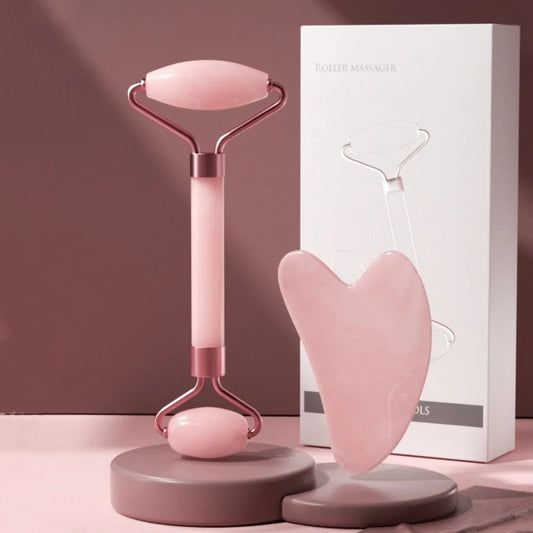 Face Massager Roller and Guasha Scraper - Seruvi