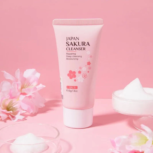 Sakura Cleanser Rich Foam - Seruvi